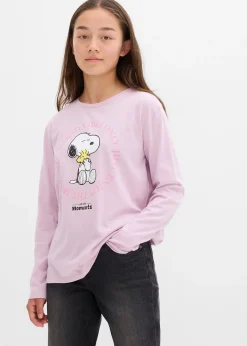 T-shirt manches longues Snoopy 100% coton