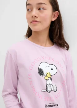 T-shirt manches longues Snoopy 100% coton