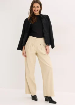 T-shirt manches longues texturé