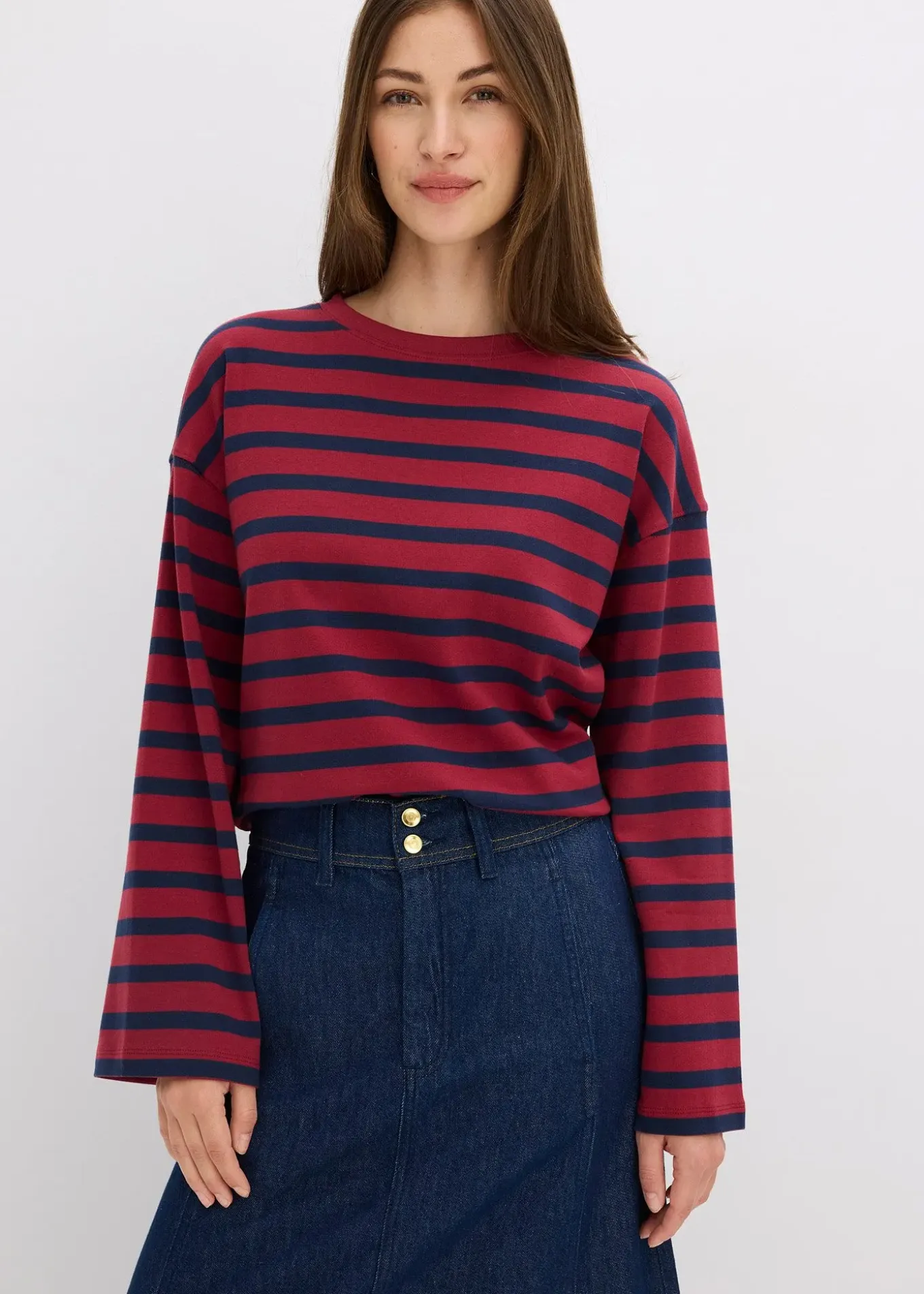 T-shirt marinière 100% coton