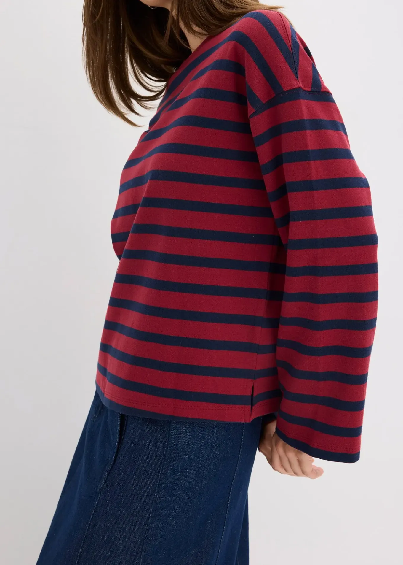 T-shirt marinière 100% coton