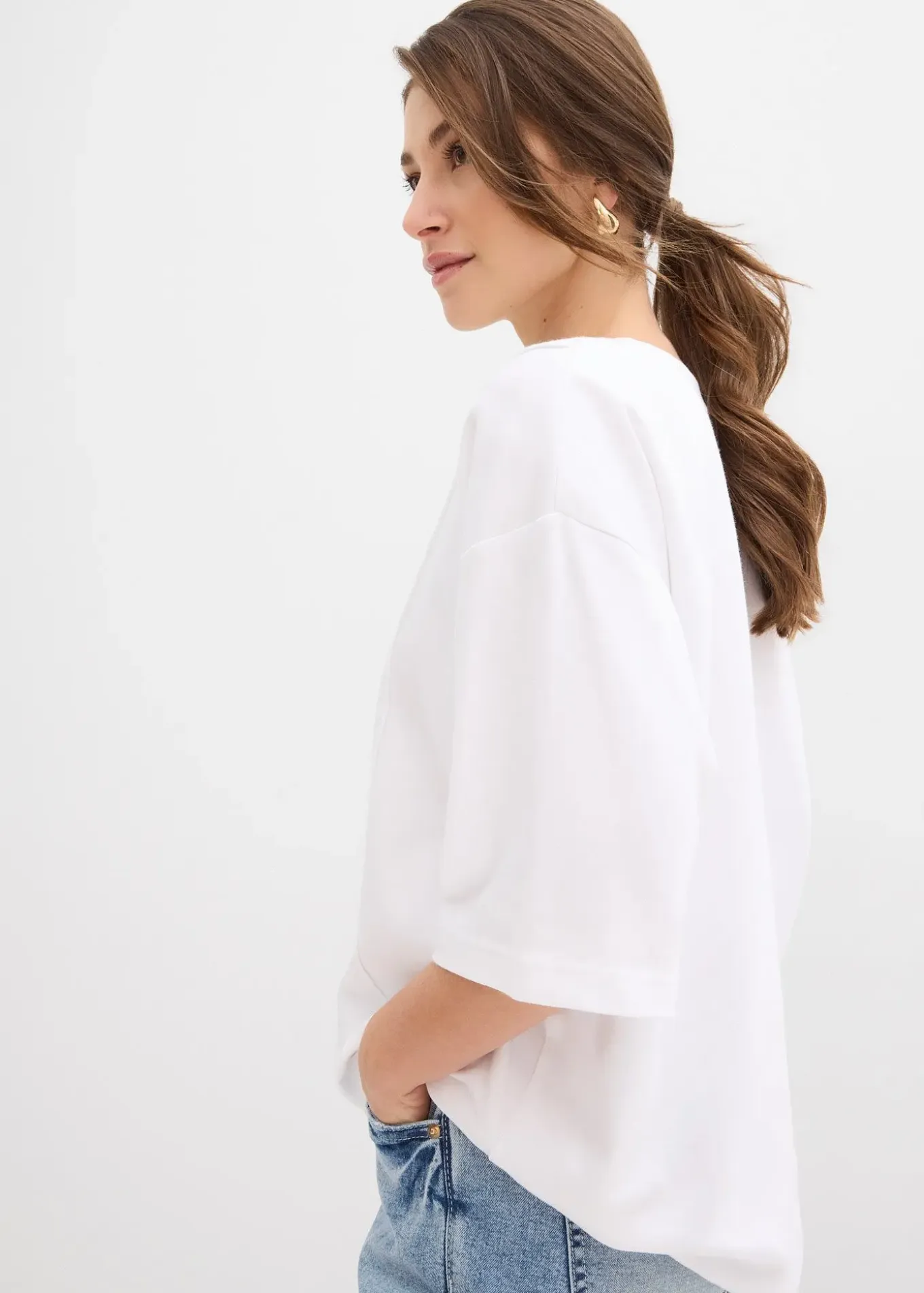 T-shirt oversize 100% coton