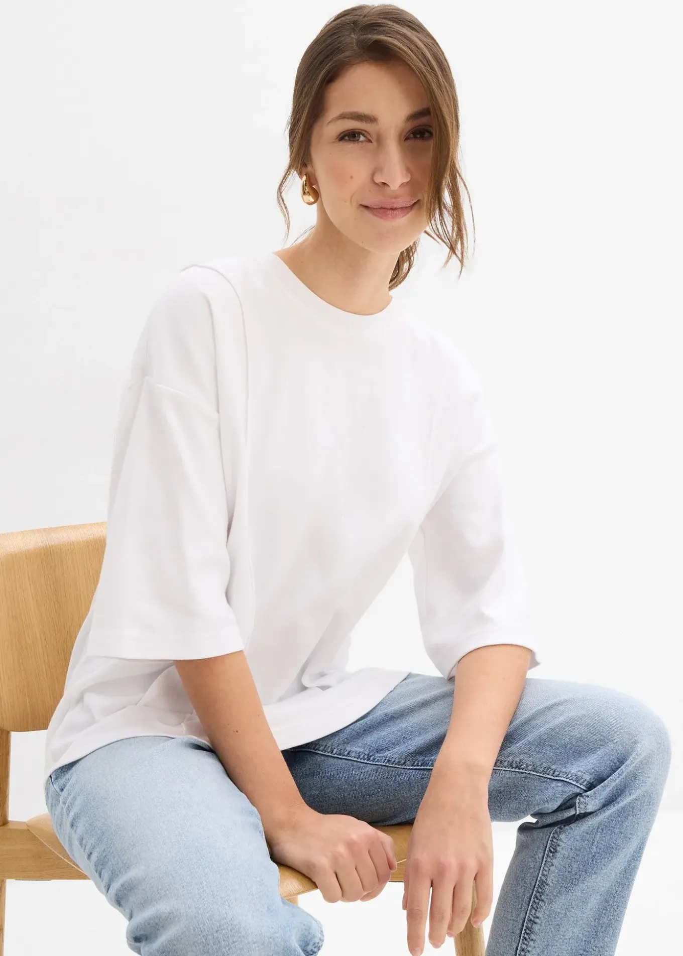 T-shirt oversize 100% coton