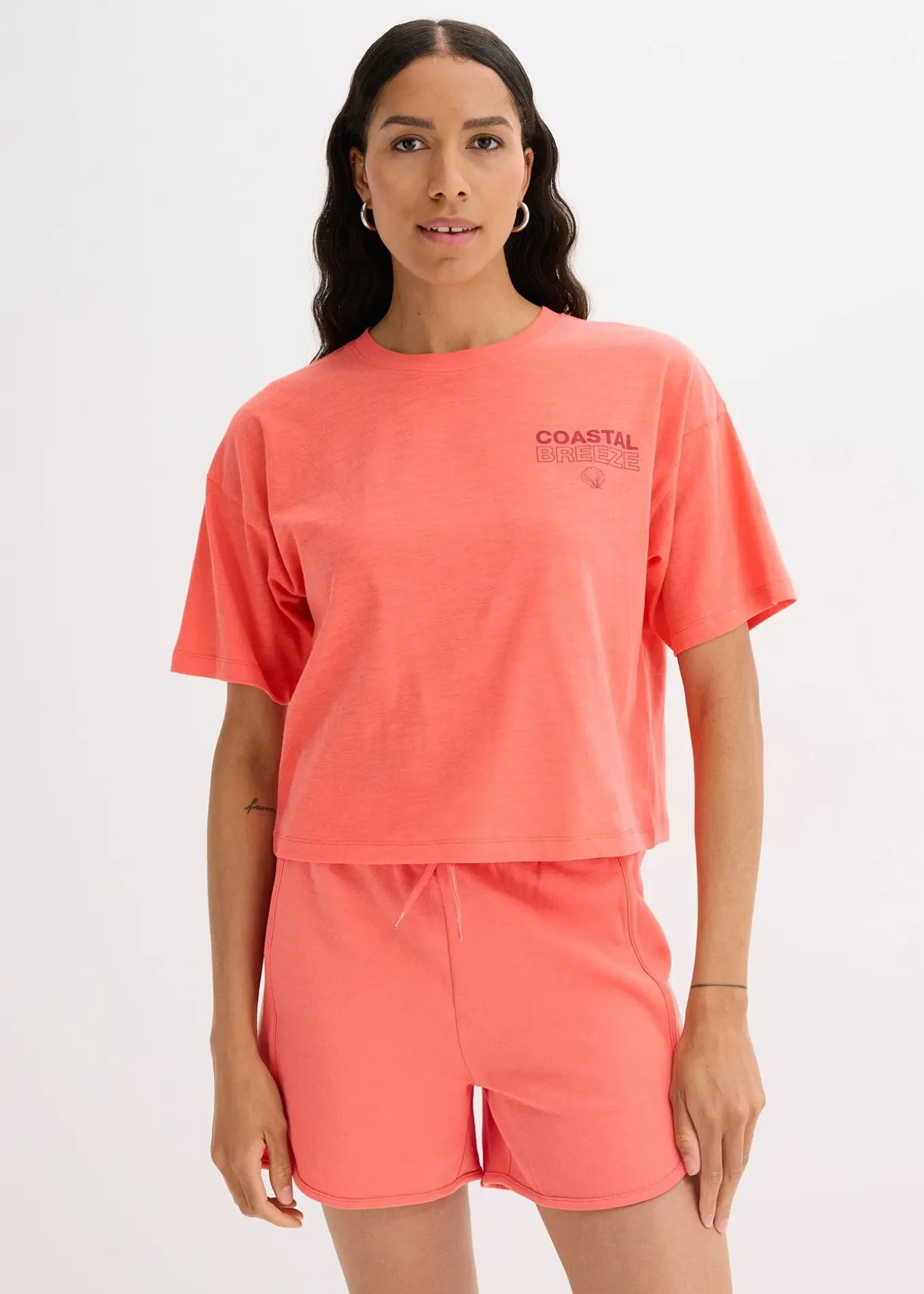 T-shirt oversize 100% coton