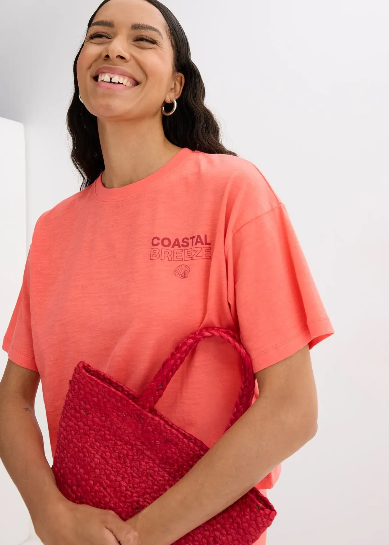 T-shirt oversize 100% coton