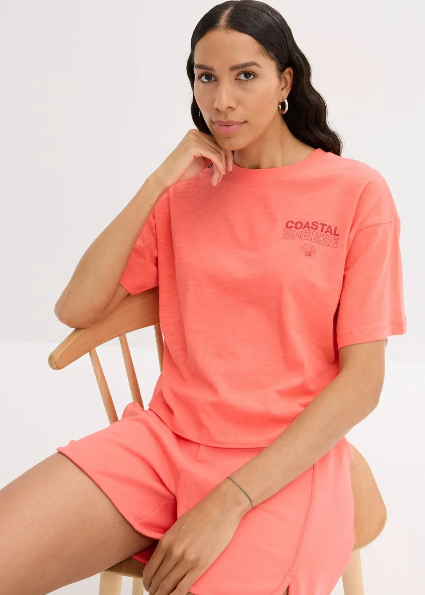 T-shirt oversize 100% coton