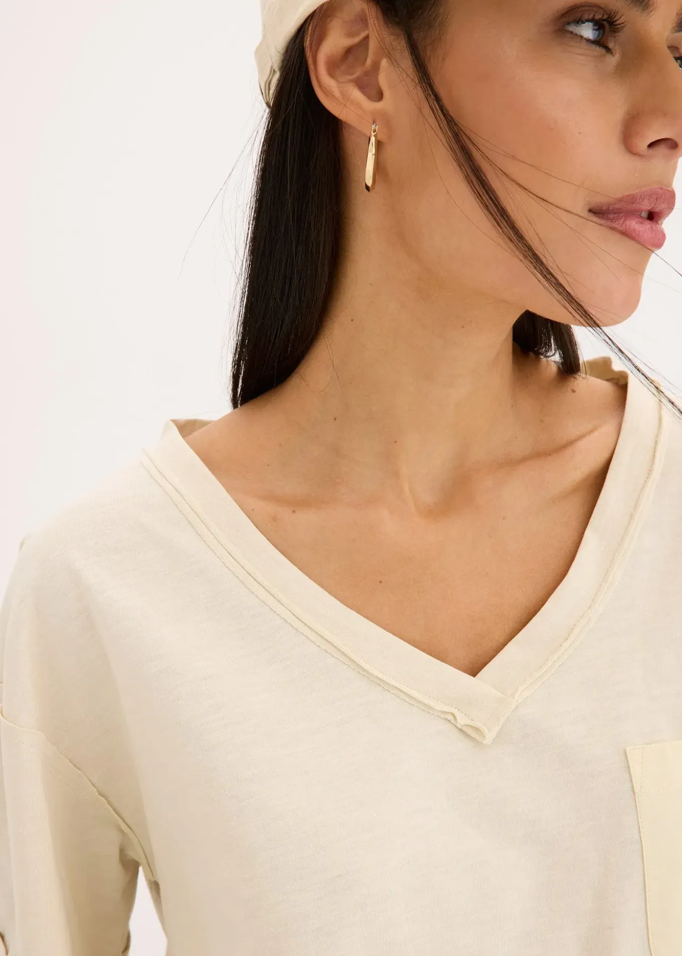 T-shirt oversize 100% coton