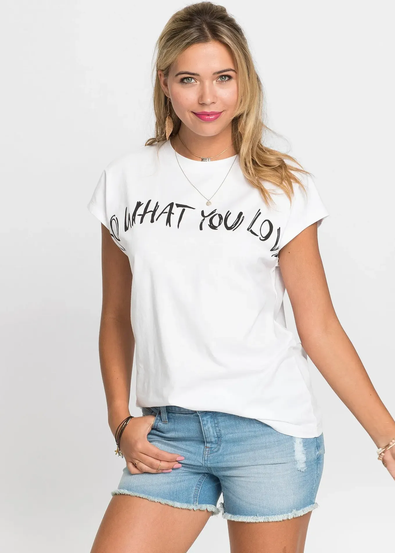 T-shirt oversize 100% coton