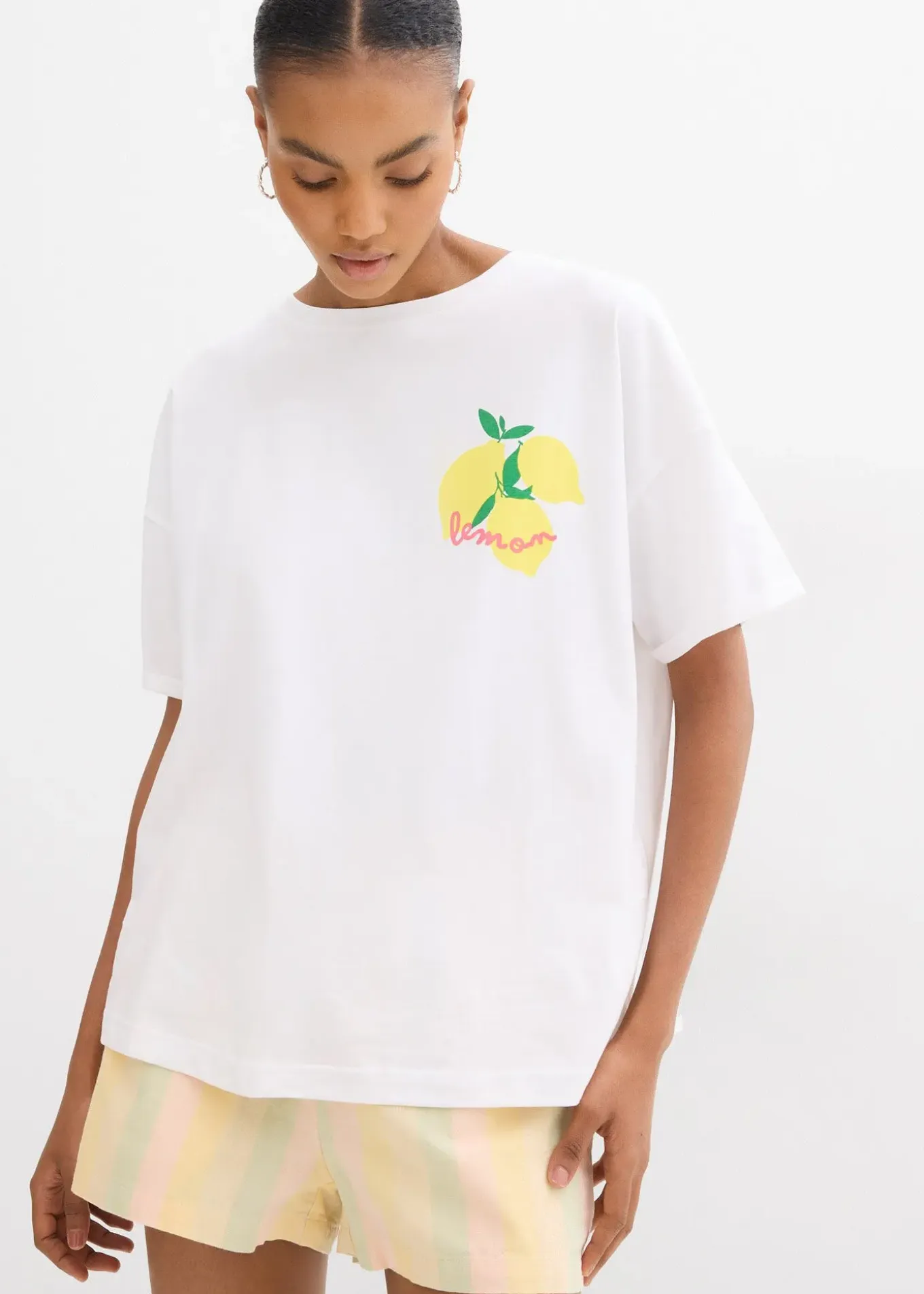 T-shirt oversize 100% coton