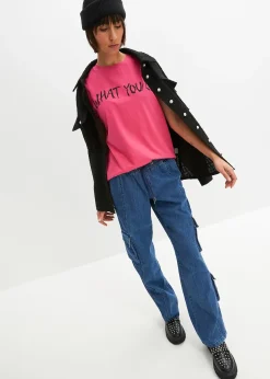 T-shirt oversize 100% coton