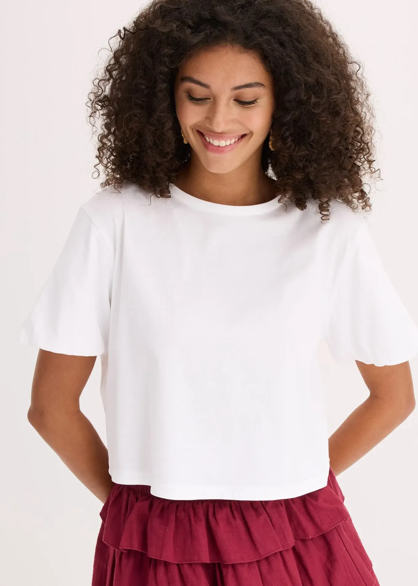 T-shirt oversize 100% coton