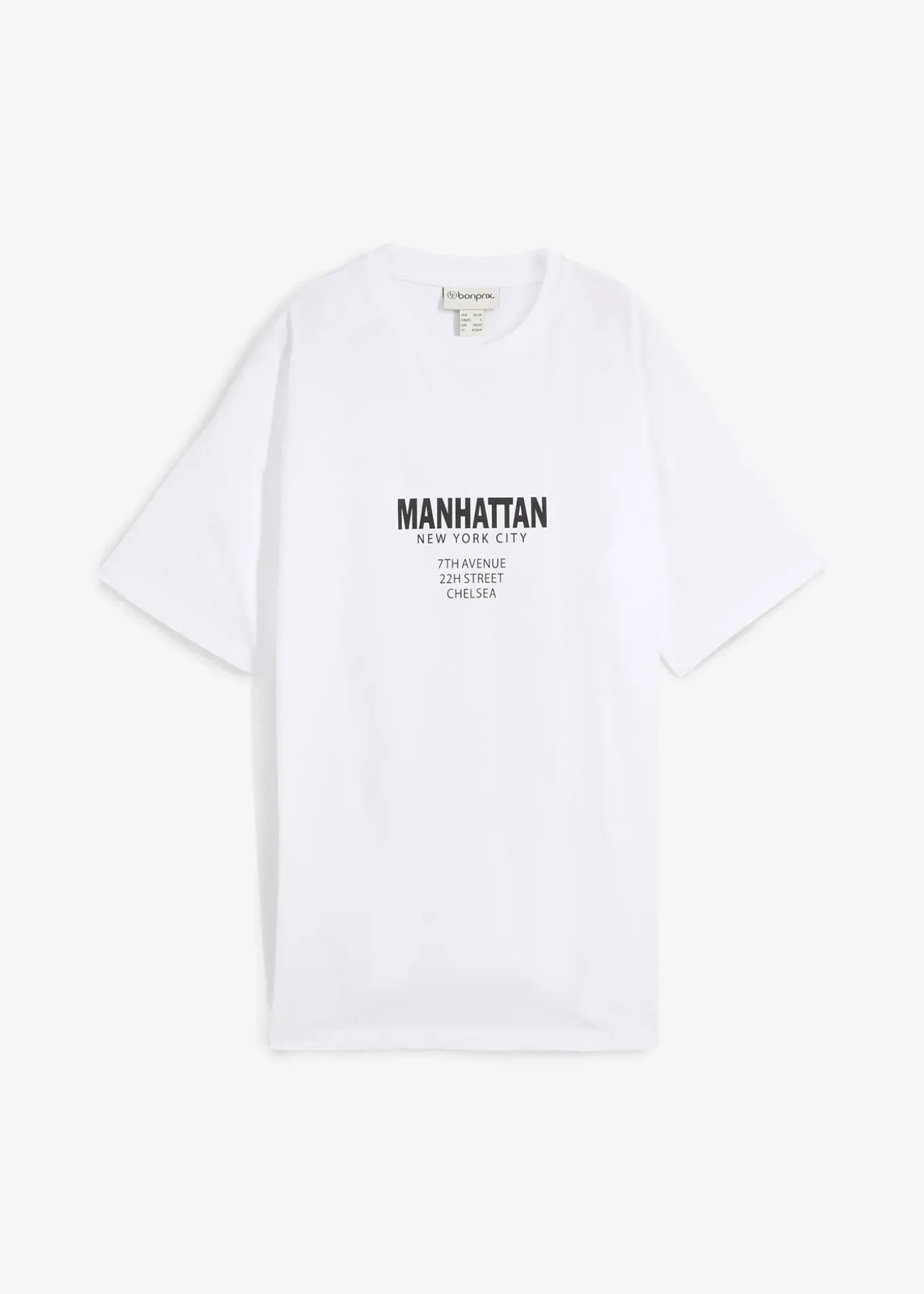 T-shirt oversize 100% coton