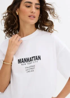 T-shirt oversize 100% coton