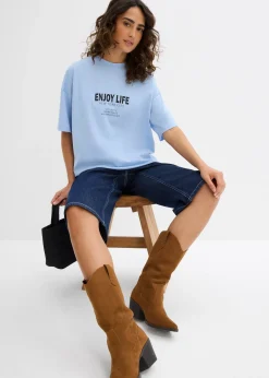 T-shirt oversize 100% coton