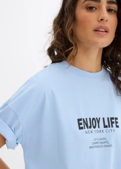 T-shirt oversize 100% coton