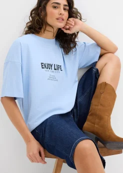 T-shirt oversize 100% coton