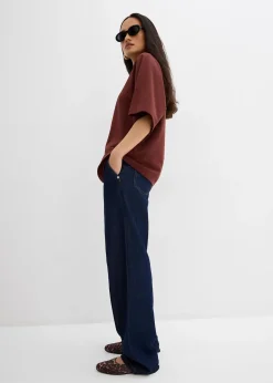 T-shirt oversize à manches amples, 100% coton