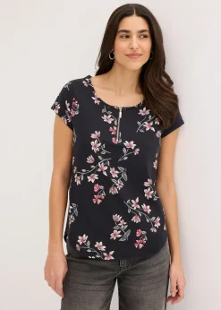 T-shirt oversize en coton extensible