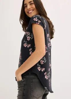 T-shirt oversize en coton extensible