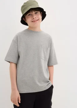 T-shirt oversize en coton épais