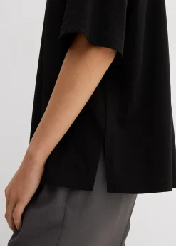 T-shirt oversize en coton mélangé