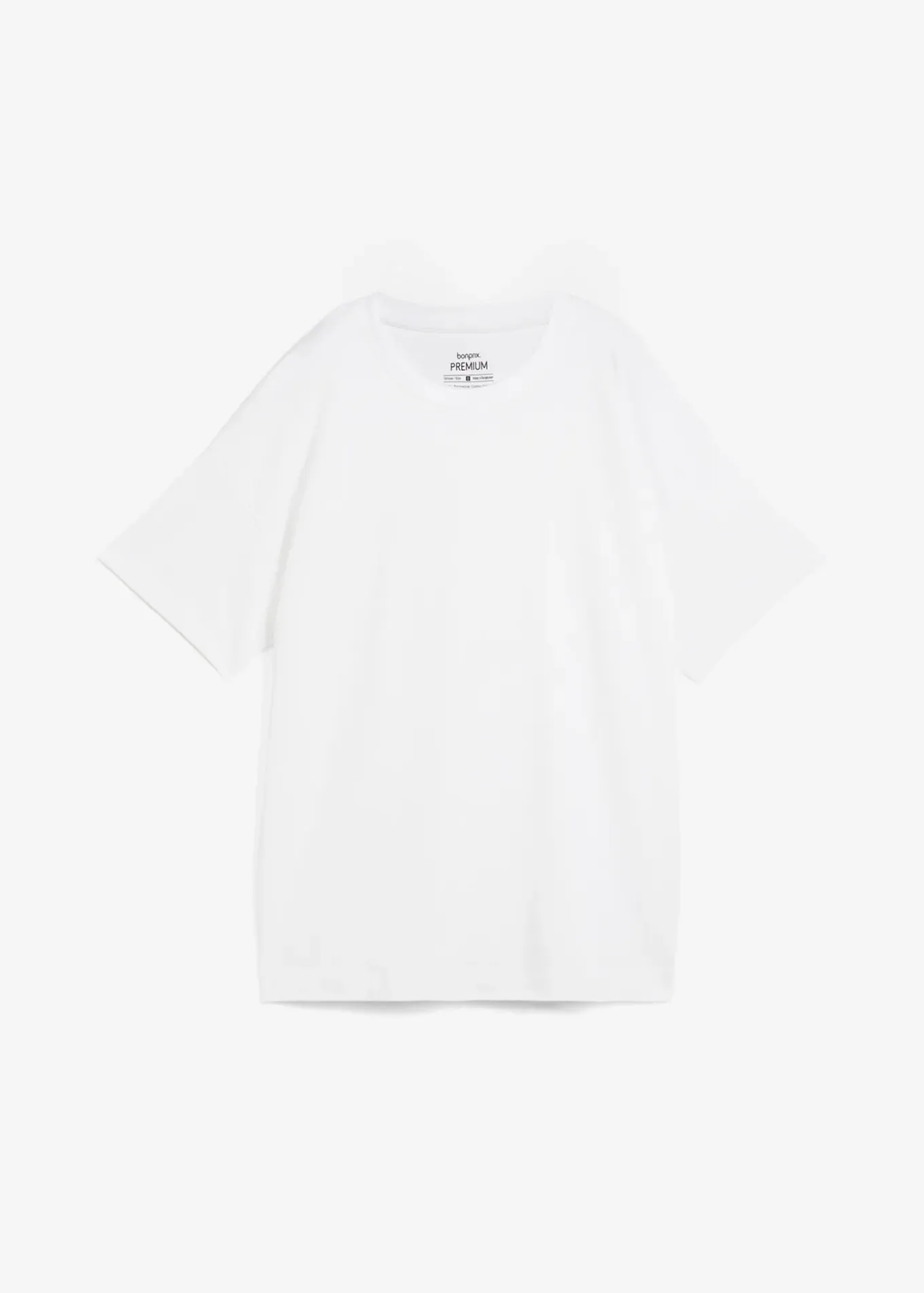 T-shirt oversize en coton épais