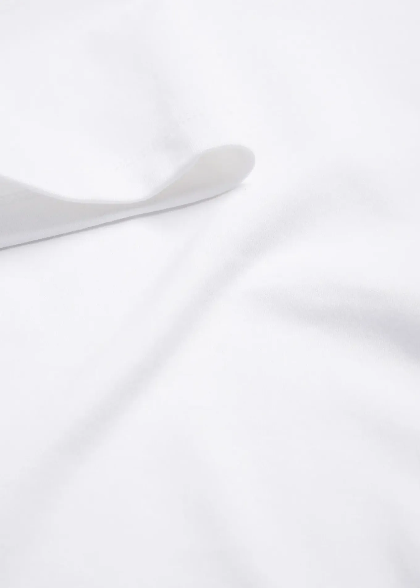 T-shirt oversize en coton épais