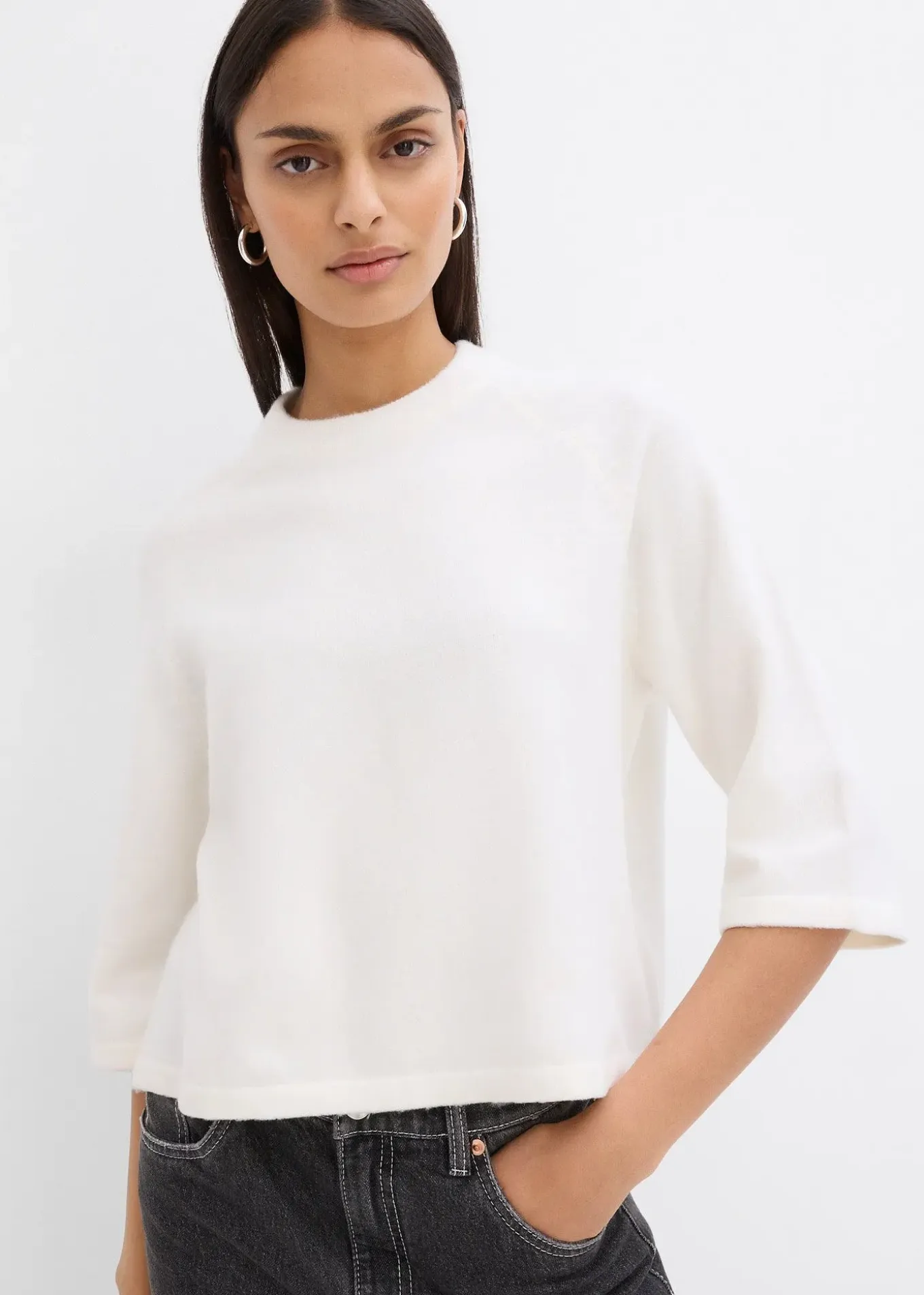 T-shirt oversize en maille