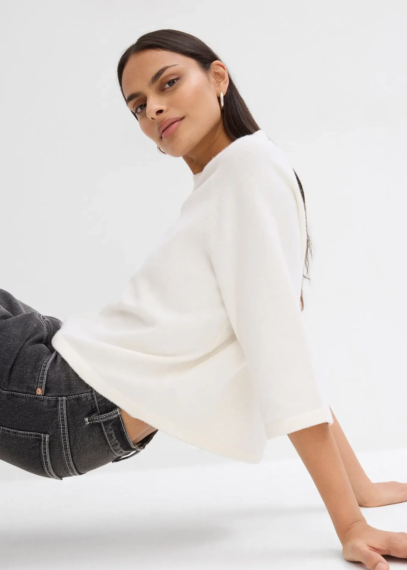 T-shirt oversize en maille