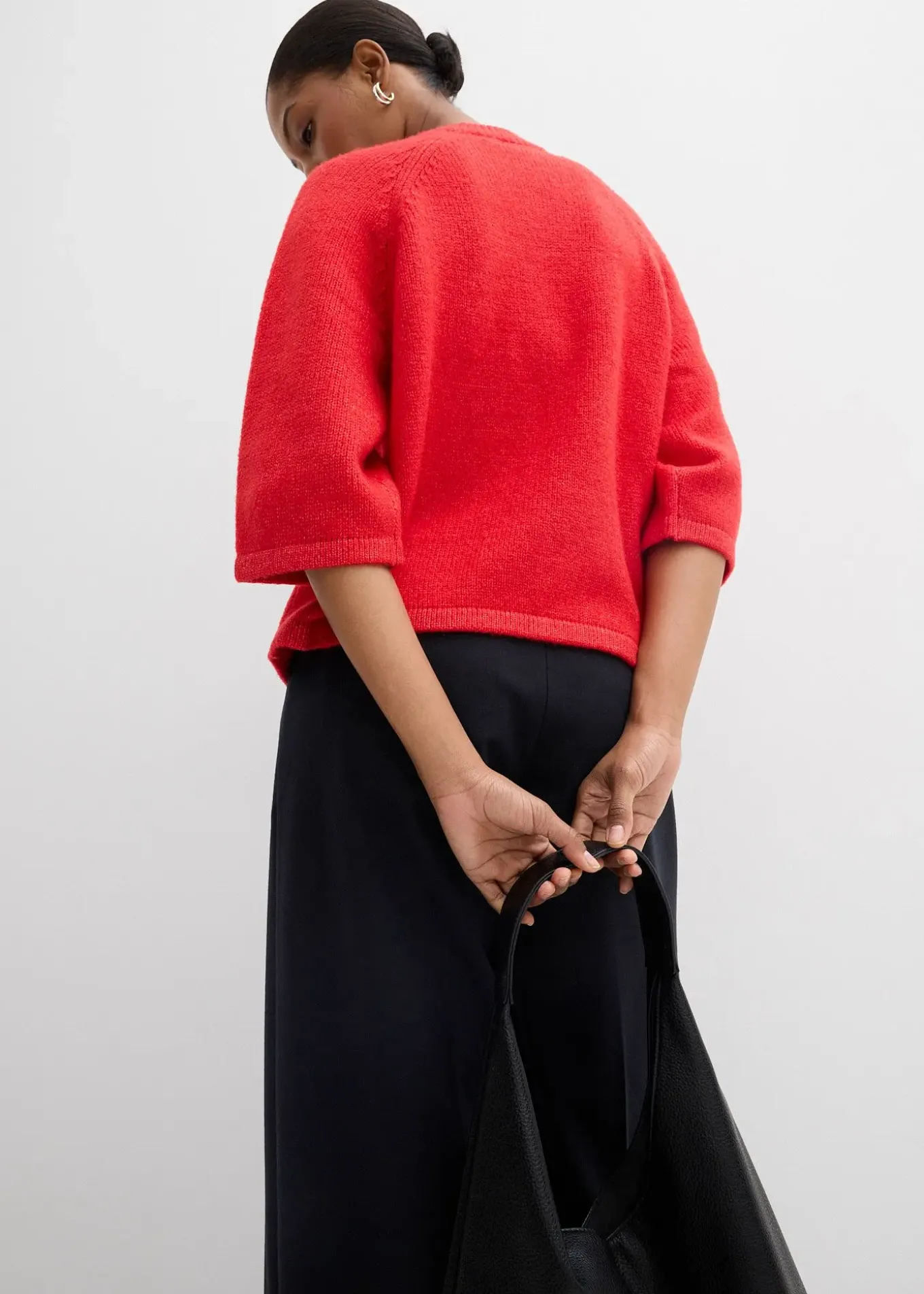 T-shirt oversize en maille