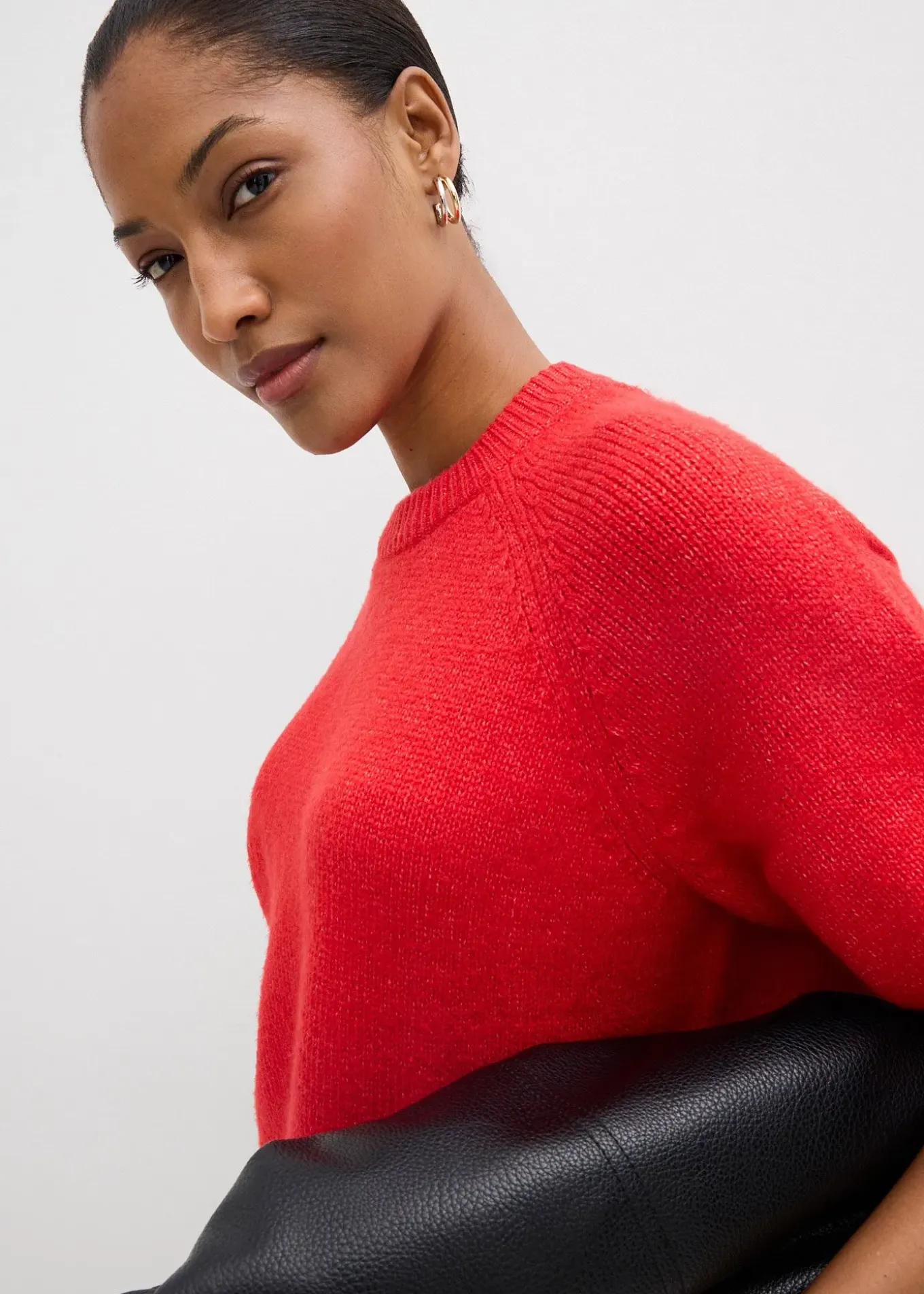 T-shirt oversize en maille