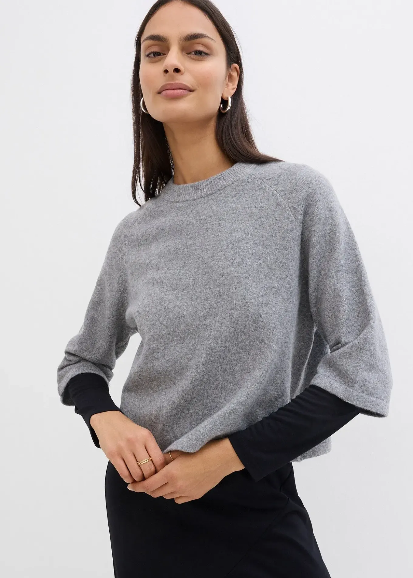 T-shirt oversize en maille