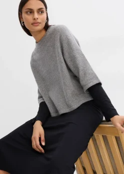 T-shirt oversize en maille