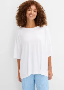 T-shirt oversize en viscose fluide