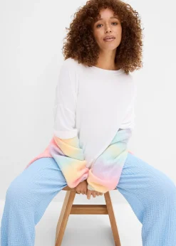 T-shirt oversize en viscose fluide