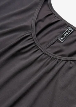 T-shirt oversize en viscose mélangée