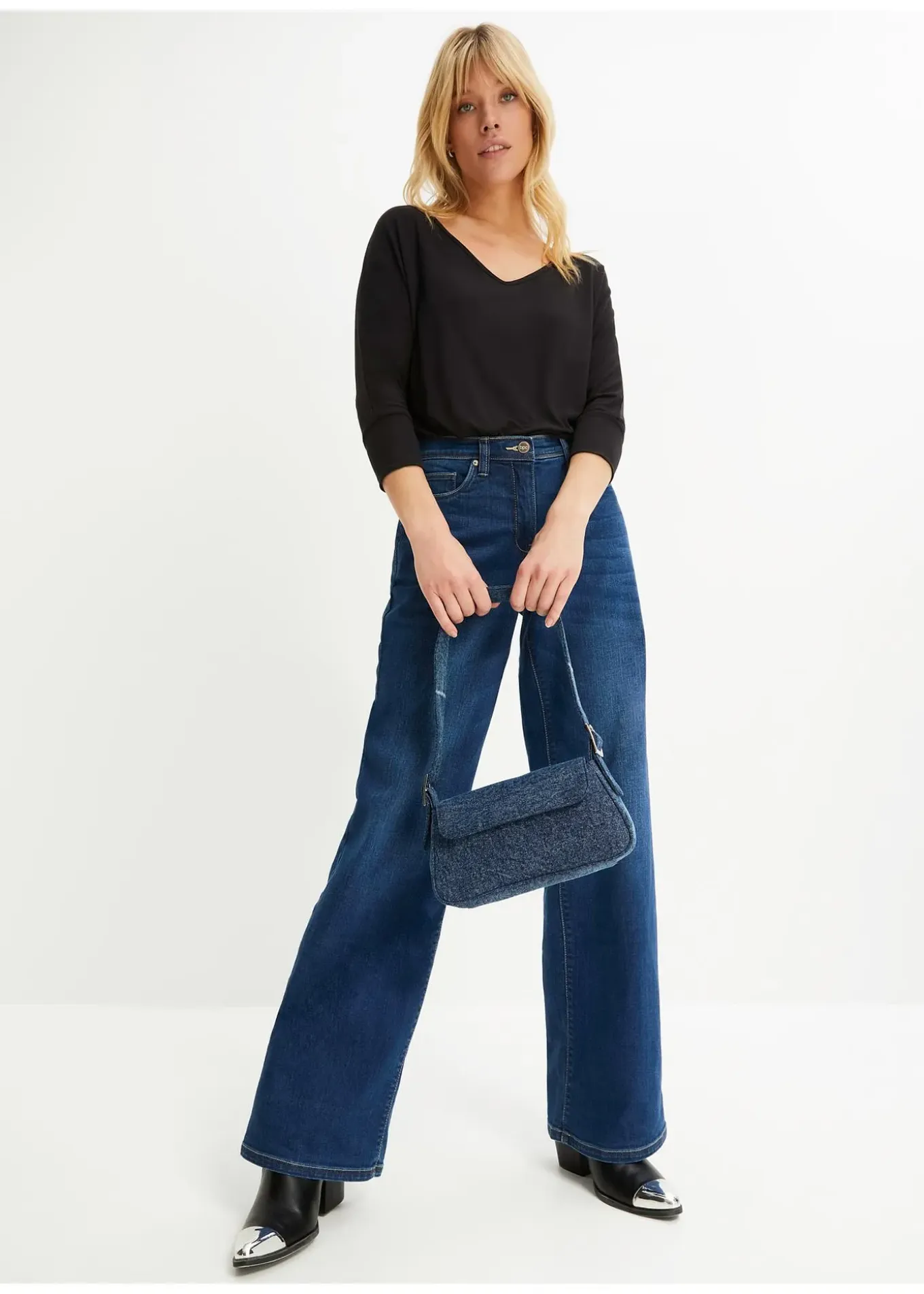 T-shirt oversize en viscose fluide