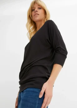 T-shirt oversize en viscose fluide