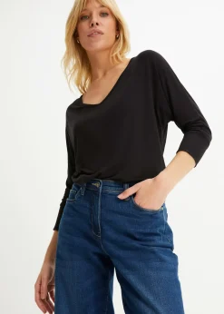 T-shirt oversize en viscose fluide