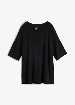 T-shirt oversize en viscose fluide