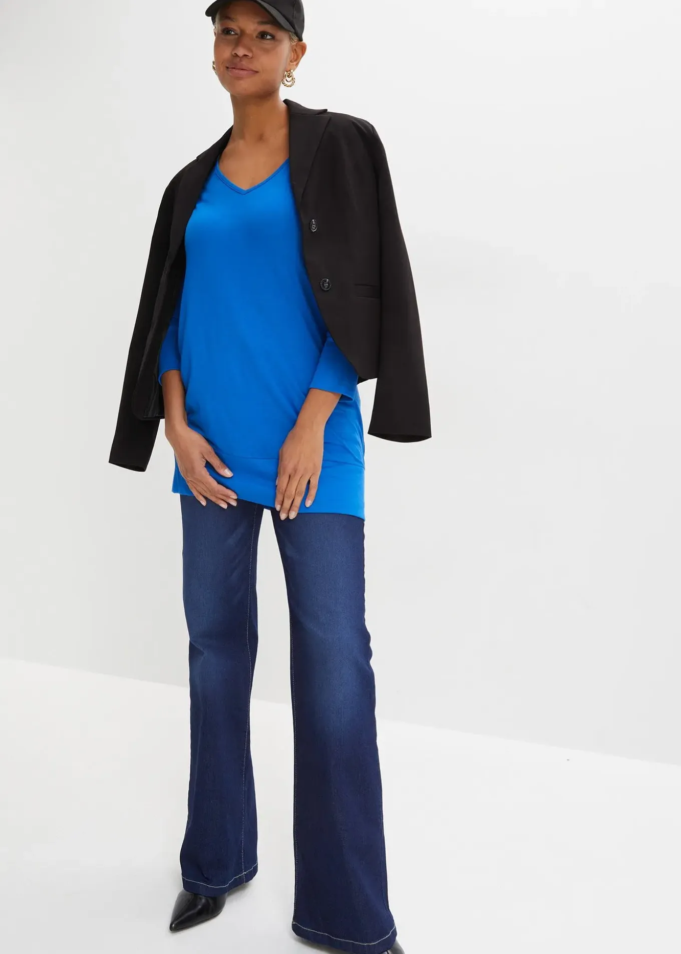 T-shirt oversize en viscose fluide