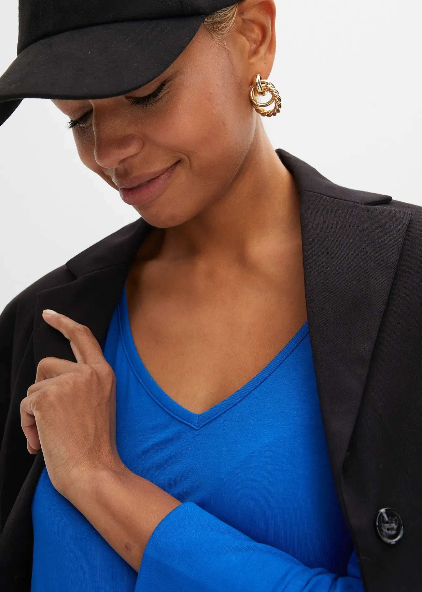 T-shirt oversize en viscose fluide