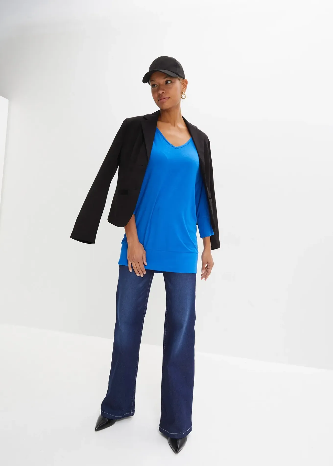 T-shirt oversize en viscose fluide