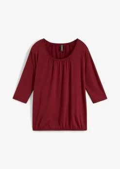 T-shirt oversize en viscose mélangée