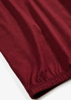 T-shirt oversize en viscose mélangée