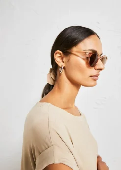 T-shirt oversize en viscose fluide