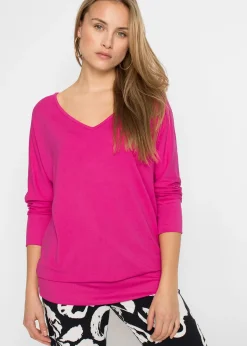 T-shirt oversize en viscose fluide