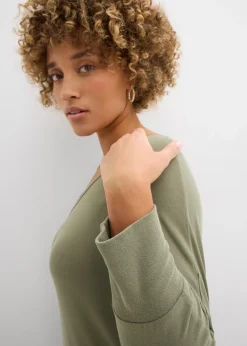 T-shirt oversize en viscose fluide