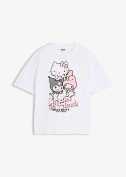 T-shirt oversize Hello Kitty 100% coton