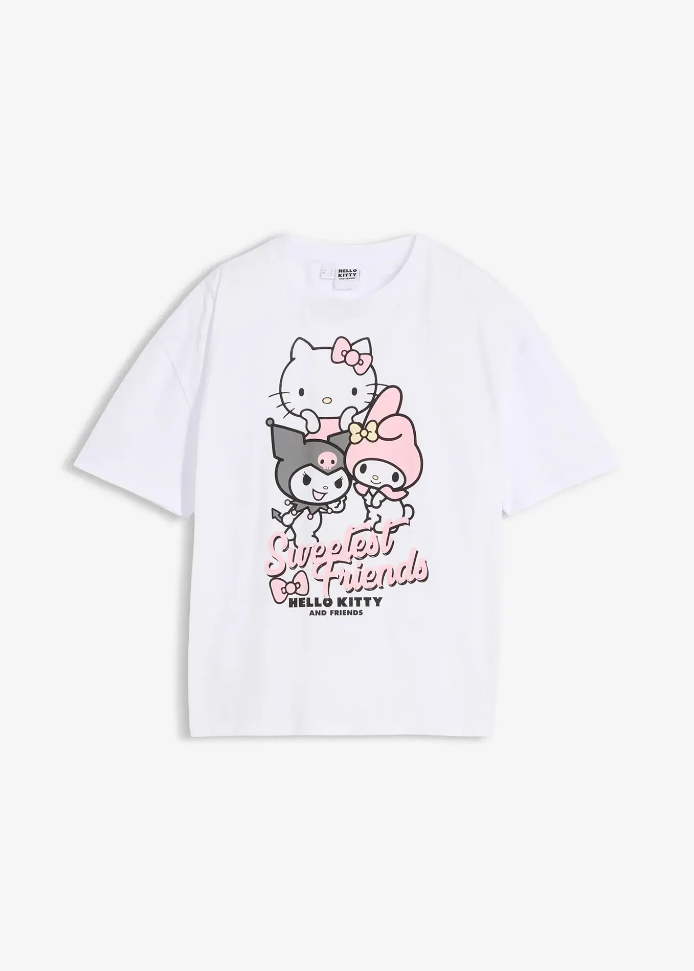 T-shirt oversize Hello Kitty 100% coton
